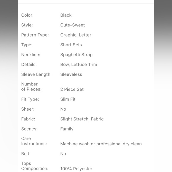 Princess PJ Set - Picture 5 of 5